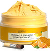 Turmeric Vitamin C Clay Mask Deep Cleansing Face Mask Skin Care Improve Blackheads Acne Dark Spots and Even out skin tone Facial Mask Control Oil and Refining Pores