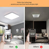 LED Ceiling Lights 36W, 3300lm Super Bright Square LED Ceiling Light, Daylight White 4000K LED Panel Light for Bedroom Kitchen Hallway Office Dining Room