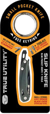 Slip Knife - Lightweight Pocket Knife & Multi Tool - With Bottle Opener, Screwdriver, Keyring Attachment & Pry Bar/Scraper - Camping Accessories