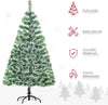 5FT Indoor Christmas Tree Artificial Decoration Xmas Gift with Metal Stand Branch Tips