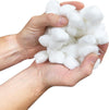 5000pc (5X 1000pc Bags) |  100% Natural Cotton Wool Balls Healthcare Dressing Cleaning Cotton Wool Pads | Ideal for First Aid, Health & Beauty, Personal Care, Cosmetics