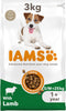 Complete Dry Dog Food for Adult 1+ Small and Medium Breeds with Lamb 3 kg