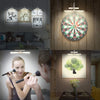 Rechargeable Picture Light with Remote, LED Display Lamp 13 Inches Rotatable Light Head with 3 Lighting Modes for Portrait Arts Paintings Brightness Dimmable and Timer OFF180 Lumens