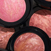 LAURA GELLER NEW YORK Baked Blush-n-Brighten Marbleized Blush- Raspberry Creamy Lightweight Matte Finish