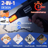 150W Plastic Welder, 2 in 1 Plastic Welding Kit, Hot Stapler Kit, 800PCS Hot Staples & 2PCS Welding Plastic Welding Rods, Plastic Repair Kit, Plastic Welder Gun for Car Bumper Plastic Crack Repair