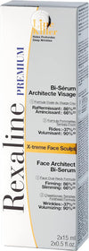 - X-treme Face Sculpt - Face Architect Bi-Serum - Lifting care - Anti aging and anti wrinkle face serum - Double Hyaluronic Acid Serum - Wrinkle corrector - Cruelty free - 30ml