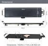 35790 XXL Teppanyaki Grill/Non-Stick/Adjustable Thermostat/Accessories Included/Ideal for Dinner Parties