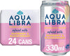 Sparkling Sugar-Free Fruit Water, No Calories, Raspberry and Blackcurrant, 330 ml, Pack of 24