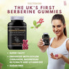 Berberine - Berberine Gummies - 60 Days' Supply - 1500mg Berberine Per Serving - Berberine Supplement - Ceylon Cinnamon 1000mg & Vitamin B12 2.4mg & Magnesium Glycinate 400mg - 120 Gummies