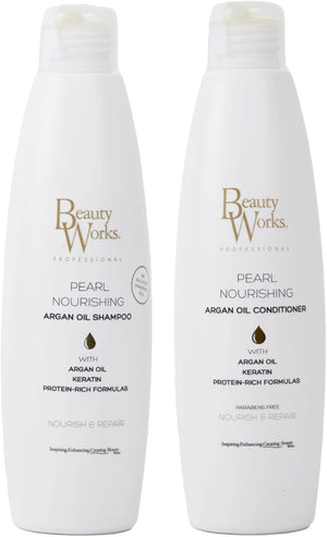 Pearl Nourishing Duo (Sulfate Free) - Shampoo & Conditioner Set 250ml