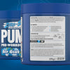 Pump Zero Pre Workout - Zero Stim, Caffeine Free, Energy & Performance (375g - 25 Servings) (ICY Blue Raz)