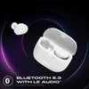 Tune Buds Wireless Bluetooth Earphones, Water-Resistant and Noise-Cancelling Headphones with 48-Hour Battery Life, White