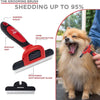 Complete Professional Pet Grooming Kit, Self Cleaning Slicker Dog Brush, Pro Grooming Brush Effectively Reduces Shedding Fur, Pet Hair Remover Brush Gloves, Combo Gift Set