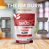 Therm Burn Capsules - High Strength Fat Burner and Weight Loss Pills - Includes Caffeine, Green Tea, L-Carnitine and Guarana Extract - Made in Britain