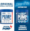 Pump Zero Pre Workout - Zero Stim, Caffeine Free, Energy & Performance (375g - 25 Servings) (Fruit Burst)