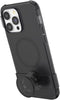 : PopCase PlantCore for MagSafe - Plant-Based Phone Case for iPhone 14 Pro Max with a Repositionable PopGrip Slide Phone Stand and Grip with a Swappable Top - Black