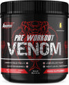 Pre Workout Venom 'Sour Gummy' - Pump Pre Workout Supplement by  - Elite Level Pre Workout Supplement - Pre Workout Powder Made in The UK - Available in Sour Gummy