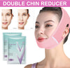 Chin Lift Mask with 2 Gel Mask, Reusable V Line Face Lifting Chin Strap for Women Men