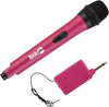 High-Fidelity Wireless Microphone for Karaoke and Home - Pink,RJWM33-PK