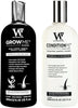 Hair Growth Shampoo & Conditioner by  UK Biotin, Argan Oil, Allantoin, Rosemary, Niacinamide, Lupin. Male & Female Hair Loss Products