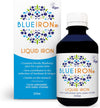 Liquid Iron Supplement with Nordic Blueberries + Vitamin C, Vitamin B12, Folic Acid, Biotin and Zinc | 250ml | Suitable for Vegans | Easily Absorbed and Gentle On The Stomach