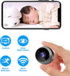 Mini Hidden Camera Wireless Small Camera Full HD 1080P Night Vision Motion Detection Security Camera Nanny Surveillance Cam Covert Cameras with App for Home Indoor