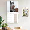 Hardworking Animals At Work Rest & Play of The British Army OFFICIAL Large Wall 2025 Calendar UK Holidays MADE IN BRITAIN® Eco-Friendly (Open size 610mm x 305mm) Solar Energy FSC® paper