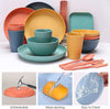 Title: "Colorful 48-Piece Unbreakable Dinnerware Set for 4 - Perfect for Camping, Picnics, and BBQs!"