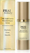 BEAUTY 24k Gold Caviar Wrinkle Repair Serum - Gold Infused and Hyaluronic Acid for Maximum Skin Hydration - Anti-aging Formula Repairs Fine lines and Wrinkles, 30ml