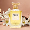 Absolute Vanilla Perfume 100ml - Unisex Amber Vanilla Perfume for Women and Men -Woody Sweet Warm Vanilla Scent