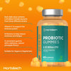 Probiotic Gummies | Vegan | 2.25 Billion CFUs | Immune Support, Gut, Digestion & Energy | Multi-Strain: Lactobacillus casei + Vitamins C, B3, B5, B6 | Pineapple Flavour | for Men & Women