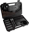 Professional Professional 2608594070 Mixed Accessory Set (103 Piece), Black