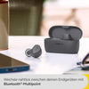 Elite 4 Wireless Earbuds, Active Noise Cancelling, Discreet and Comfortable Bluetooth Earphones with Spotify Tap Playback, Google Fast Pair, Microsoft Swift Pair and Multipoint - Dark Grey