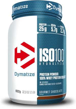 ISO 100 Hydrolyzed Gourmet Chocolate 932g - Whey Protein Hydrolysat + Isolat Powder