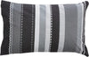 Rapport Striped Grey 2 pcs, Single Quilt Duvet Cover & Pillowcase Bed Set Adults Teenagers, Polyester-Cotton,