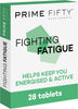 Prime Fifty Fighting Fatigue Supplement – 28 Day Supply – Energy Tablet with Vitamin B12, Magnesium & Iron for Over 50s – Co-Enzyme & C, D & B Vitamin Tablets for Tiredness & Fatigue