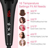 Hair Straightening Brush 2 in 1 Ionic Hair Straightener Brush Hot Comb MCH Heating Smoothing Brush with 16 Heating Settings, Dual Voltage