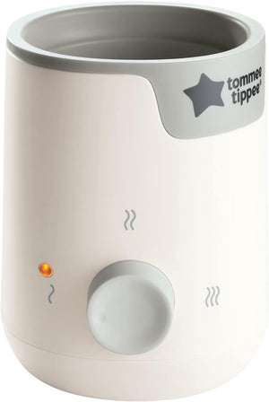 Easiwarm Bottle Warmer, Warms Baby Feeds to Body Temperature in Minutes, Automatic Timer, One-Dial Operation, White