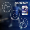 Blue Lab Whey Protein Powder: Vanilla - Whey Protein 908g - Post-Workout - Whey Isolate - Muscle Building Powder Supplement With Added BCAAs