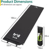 Trail Inflatable Single Camping Mat, Self-Inflating, 5cm Thick Memory Foam, Lightweight Sleeping Mattress, Carry Bag