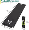 Trail Inflatable Single Camping Mat, Self-Inflating, 5cm Thick Memory Foam, Lightweight Sleeping Mattress, Carry Bag