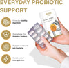 Pro-Ven Probiotics Adult Digestive Supplement Acidophilus & Bifidus 25 Billion CFU Capsules Multi-Strain High Strength Friendly Bacteria 30 Capsules - UK Made