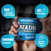 Creatine Gummies 5000mg 150 Gummies Creatine Monohydrate Gummies - Berry Flavoured Creatine - Pre Workout Gym Supplement for Men & Women - Vegan Chews Chewable Max recommneded Strength (2Bottle)