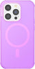 : PopCase PlantCore for MagSafe - Plant-Based Phone Case for iPhone 14 Pro with a Repositionable PopGrip Slide Phone Stand and Grip with a Swappable Top - Pink Opalescent