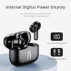 Wireless Earbuds, Bluetooth 5.3 Headphones Wireless Earphones, 2024 In Ear buds Wireless Earbuds, 4 ENC Noise Cancelling Mic Wireless Headphones, IP7 Waterproof, 40H Playtime, Mini Ultra Light, Black