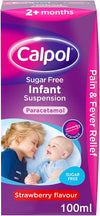 Sugar Free Infant Suspension Medication, Strawberry Flavour, 100 ml