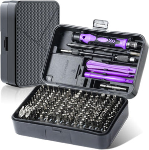 170 in 1 Precision Screwdriver Set, Professional Repair Tool Kit with Portable Case, Small Screwdriver Kit for PC, Computer, Cellphone, Tablet, iPhone, iPad, Mac, Electronic etc