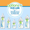 Anti-Colic Options+ Wide-Neck Baby Bottle, 9oz/270 ml, with Level 1 Teat, Pack of 4