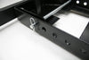 70271 Adjustable Motorcycle Wheel Chock Stand Heavy Duty 1800lb Weight Capacity,Black