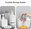 Handheld Shower Basket, Shower Basket, Storage Basket for Beauty Products, Spa Storage Shower Basket with Handle, Portable for Health Cosmetics, Hair Supplies and Beauty Products